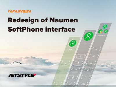 Case Study: Redesign of Naumen SoftPhone interface